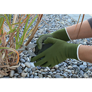 HYGOSTAR Gants de travail 'GRIPPER', vert, XL