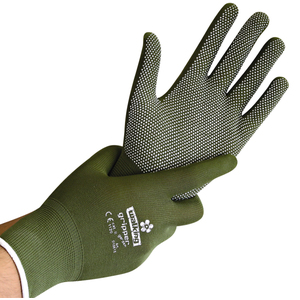 HYGOSTAR Gants de travail 'GRIPPER', vert, XL