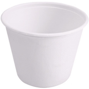 NATURE Star Gobelet en canne à sucre, rond, 425 ml, blanc