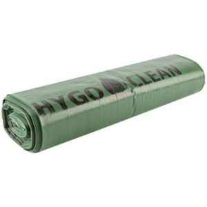 HYGOCLEAN Sac poubelle, 120 litres, en LDPE, vert