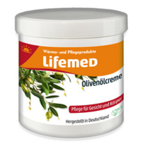 Lifemed Crème à l'huile d'olive, pot de 250 ml