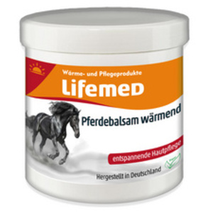 Lifemed Baume du cheval, chauffant, pot de 500 ml