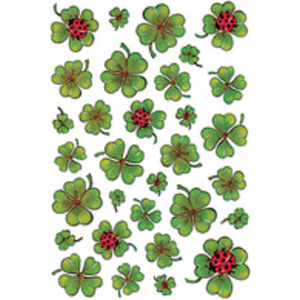 HERMA Sticker DECOR 'Coccinelles argentées'