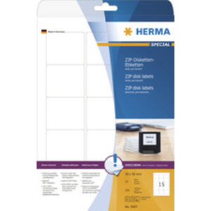 HERMA Etiquette pour disquettes-ZIP SPECIAL, 59 x 50 mm