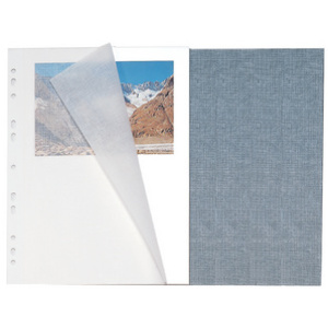 HERMA Feuillets carton pour photos, 230 x 297 mm, blanc