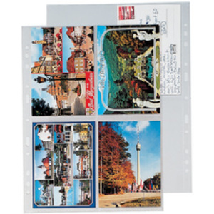 HERMA pochette pour carte postale, pour cartes 10 x 15 cm