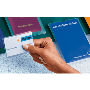 HERMA étui de poche, PP, 1 poche, 0,14 mm, transparent