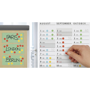 HERMA Pastille adhésive, diamètre: 8 mm, orange fluo