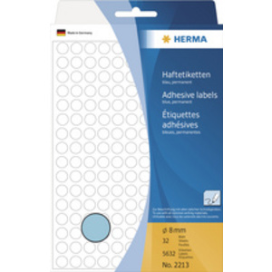 HERMA Pastille adhésive, diamètre: 32 mm, jaune