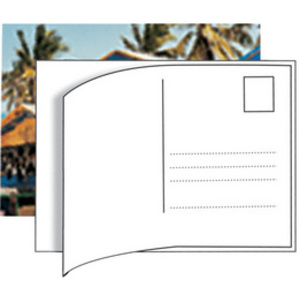 HERMA étiquettes carte postale, 95 x 145 mm, blanc