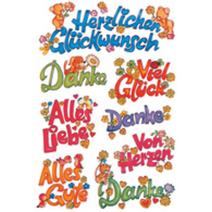 HERMA Sticker DECOR 'voeux de bonheur'