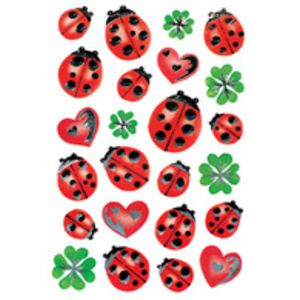 HERMA Sticker DECOR 'Coccinelles et fleur'
