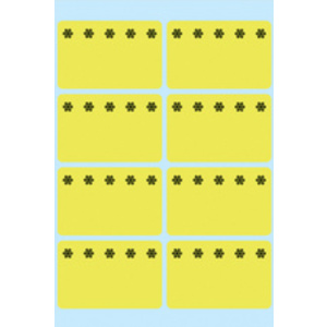 HERMA étiquettes pour surgelés, 26 x 40 mm, bleu fluo