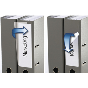 HERMA Etiquette dos de classeur SPECIAL, 38 x 297 mm, blanc