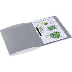 HERMA Classeur à anneaux, A4, mécanisme à 2 anneaux, gris