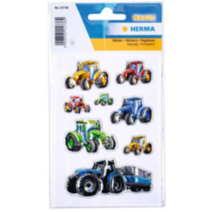 HERMA Sticker MAGIC 'Course de tracteurs'