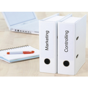 HERMA Etiquette dos de classeurs SPECIAL, 157 x 61 mm, blanc