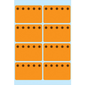 HERMA étiquettes pour surgelés, 26 x 40 mm, vert fluo