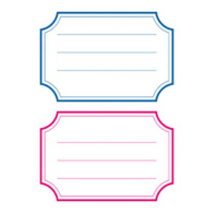 HERMA étiquettes pour livres, 82 x 55 mm, conception marge