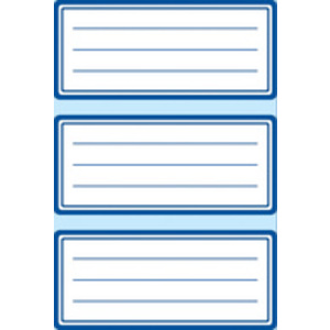 HERMA étiquettes pour livre, 82 x 55 mm, conception de marge