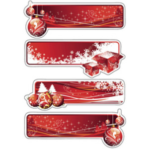 Herma Autocollants de Noël DECOR 'Lettres de Noël', dédicace