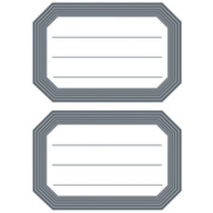 HERMA étiquettes pour livre, 76 x 35 mm, conception de marge