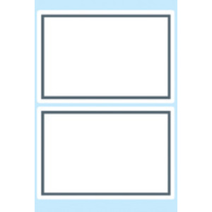 HERMA Etiquettes pour livres, 40 x 55 mm, conception marge