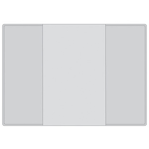 HERMA Etui de poche, PP, double, 0,14 mm, Format: 80 x 113mm