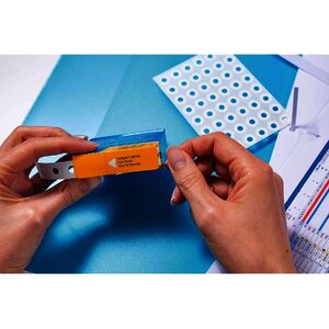 HERMA oeillet de renforcement, en plastique, blanc