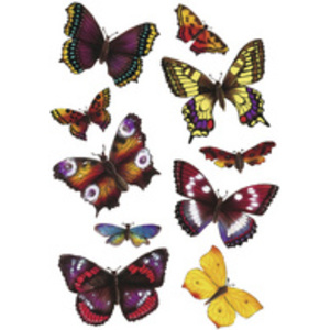 HERMA Sticker MAGIC 'Papillons', film scintillant