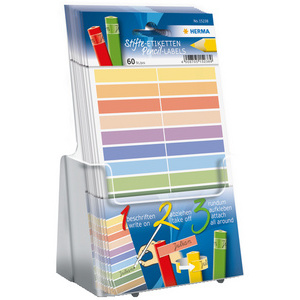 HERMA Etiquette pour crayons HOME, assorti, présentoir