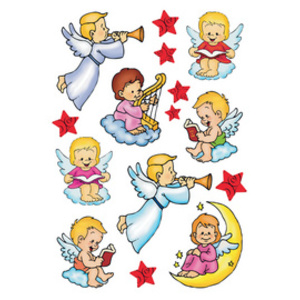 HERMA Sticker de Noël DECOR 'Bonhommes de neige'