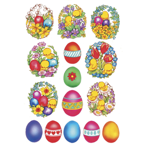 HERMA Stickers de Pâques DECOR 'Poussin dans l'oeuf'