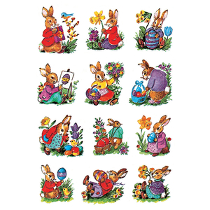 HERMA Stickers de Pâques DECOR 'Poussin dans l'oeuf'