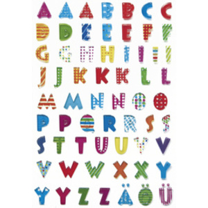 HERMA lettres alphabétiques MAGIC A-Z, glittery