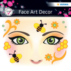 HERMA Face Art Sticker visage 'Chat rose'