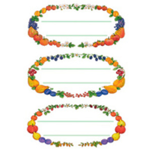 HERMA Etiquette de cuisine Cercles, assorti