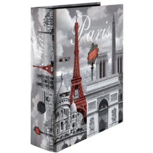 HERMA Classeur à levier à motifs 'Paris', A4, dos: 70 mm