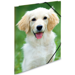 HERMA chemise élastique 'chiens', en PP, A3,