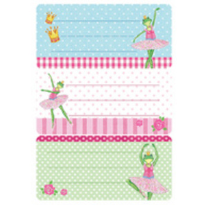 HERMA Etiquettes pour livres 'grenouille ballerine',76x35 mm