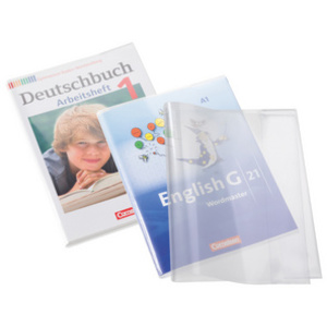 HERMA Couvre-livre 'Workbook', en PP, transparent