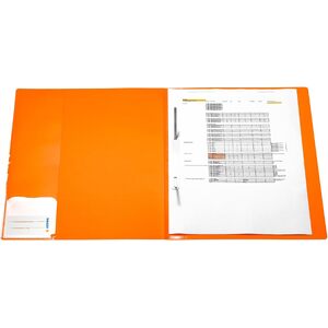 HERMA Chemise à lamelle, en PP, A4, orange fluo
