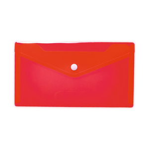 HERMA Pochette à documents, PP, format long, rouge