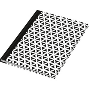 RNK Verlag Cahier 'Black & White Rhombus', A5, pointillé