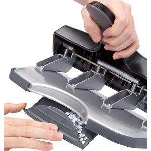 RAPESCO Perforateur quatre trous ALU 40, 40 feuilles, blanc