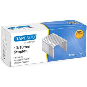 RAPESCO Agrafes pour pistolet agrafeur 13/10, galvanisé