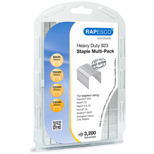 RAPESCO Agrafes 923/15+17+20+23 mm, galvanisé