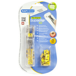 RAPESCO Pince distributrice de clip Supaclip 40, transparent