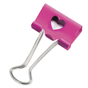 RAPESCO Pince double clip, (L)19 mm, jaune, émotic'ne