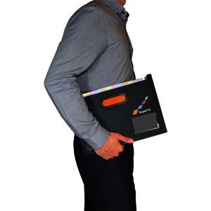 RAPESCO Trieur SupaFile, A4, 13 compartiments, noir